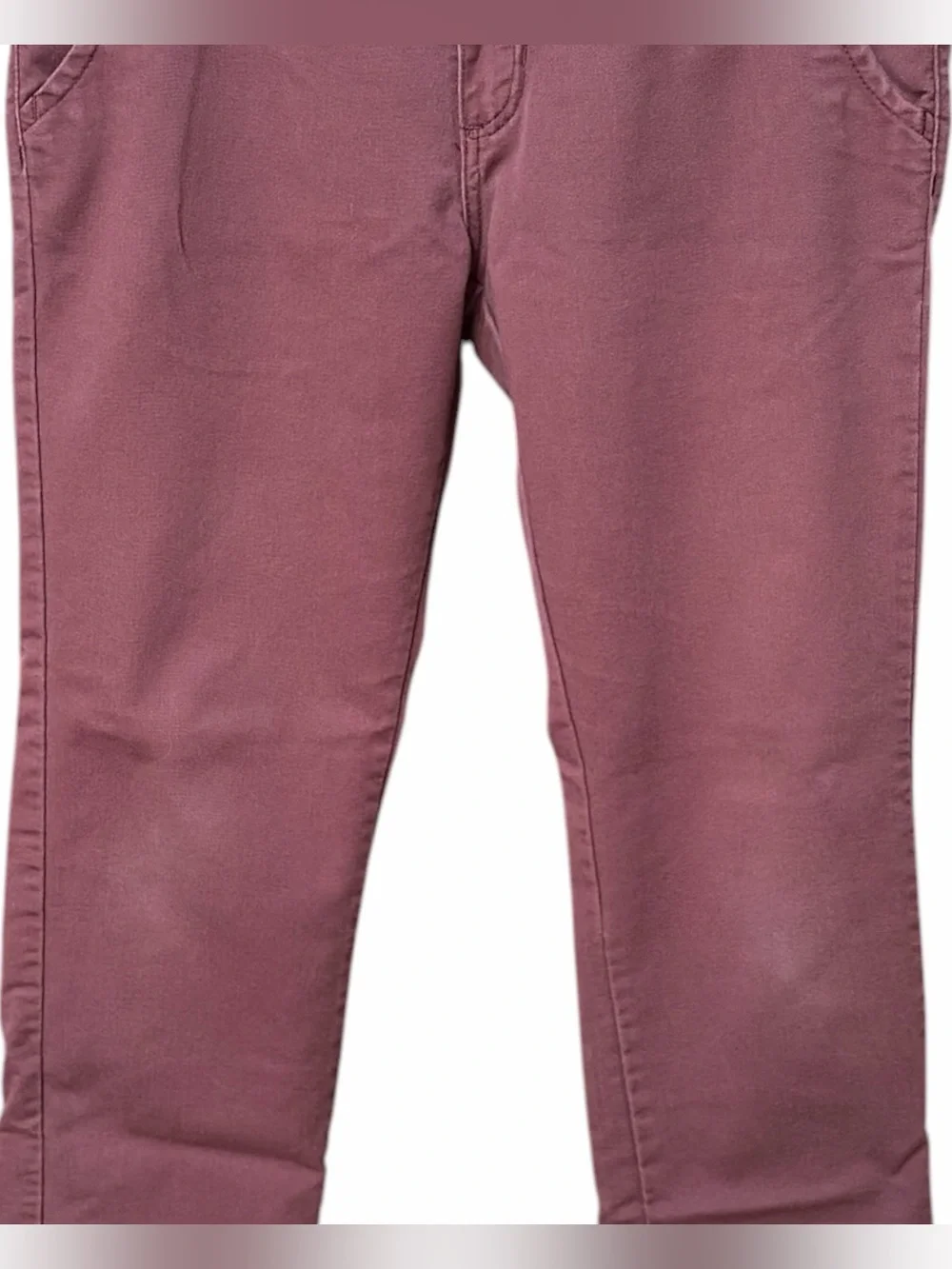 Vans Authentic Chino Straight Pants - Port/Maroon - Picture 8 of 10